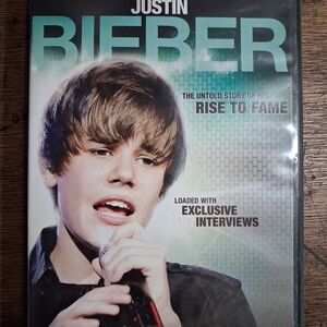 Justin Bieber Rise to Fame DVD with Exclusive Interviews